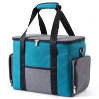 Large thermal insulated commercial food delivery cooler bag