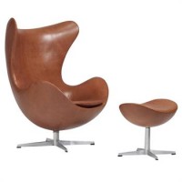 Modern living room furniture Arne Jacobsen egg swivel chair