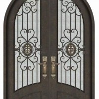 hight quality wrought iron door cheap design door design