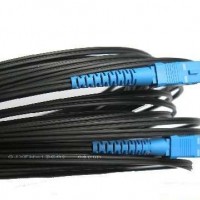 Fiber Patch Cord Cable With Messenger Wire For FTTH Network