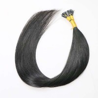 Best 100% Natural Indian Human Hair Price List Straight Unprocessed Virgin I Tip Hair Extension
