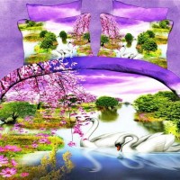 High Quality 3D Bed Sheet  Duvet Cover  Wholesale Manufacture Bed Linen In China