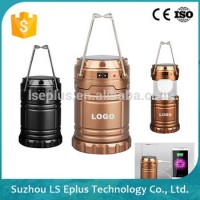Wholesale Outdoor Camping Handle Lantern Portable LED Solar Camping Light