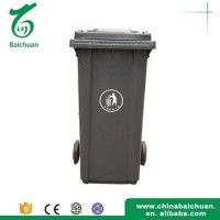 Plastic Outdoor 240L Recycling Foot Pedal Garbage Containers