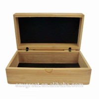 100% Natural OEM Bamboo Eyewear / Sunglasses Box Wooden Case