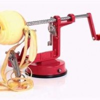 Apple Peeler Fruit Peeler Slicing Machine / Stainless Steel Apple Fruit Machine Peeled Tool Creative
