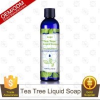 OEM/ODM Natural Tea Tree Liquid Hand Soap Hand Wash Hotel Soap 302ml Manufacturer Supply