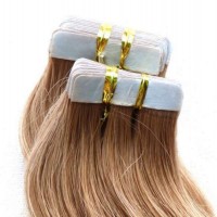 Wholesale 100% Remy Hair Natural Color Body Wave Tape Hair Extensions