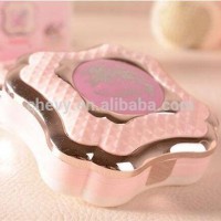 2016 New Arrival Cute Design Make-up Powdery Cake Box Suit For Eye And Face Make-up Lady's Dail