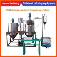 The European Union Has Certified 300kg Of Stainless Steel Flax Refining Equipment For Oil