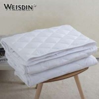Hotel Quilted Mattress Pad Protector Cover Hypoallergenic King Size Bed Bug Waterproof Mattress Cove