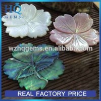 Natural Cheap Freshwater Loose Pearl Shell Jewelry Wholesale Flower Shape Pearl Many Colors