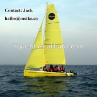 21' Fiberglass Laser Training Dibley Sailboat Yacht HangTong Factory-Direct