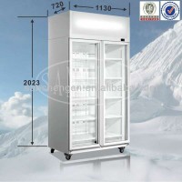 850L Upright Display Freezer