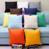 100% Plain Dyed Cotton Canvas Blank Decorative Wholesales Cushion Cover