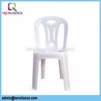 Garden Dining Chairs Stackable Plastic Chair White Outdoor Chair