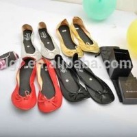 Women Pu Leather Shoes Roll Up Rollable Shoes Soft Comfortable Pregnant Ballerina Ballet Flats Drivi