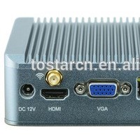 Industrial Network Mini PC  2 Gigabit Ethernet Ports PC  J1900 Pfsense Supported 2*MINI PCIE NUC Fan