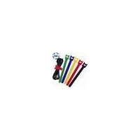 Adjustable Hook And Loop Cable Tie Colorful Back To Back Customizable Self-gripping One Wrap Hook An