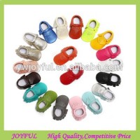 Cheap Best Selling New Fashion High Quality Newborn Baby Moccasins Leather Soft Baby Shoe In China