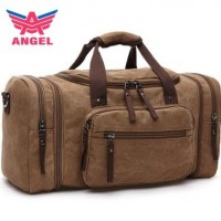 Amazon Hot Seller China Manufactures Custom Large Capacity Travel Luggage Canvas Duffle Bag