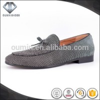 Dance Loafer Shoes Small Diamonds Looks Very Nice Stage Performances  Party Shoes