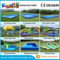 0.9mm Pvc Pond Wading Pool Inflatable Adult Swimming Pool