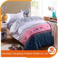 Fancy Polyester Customized Duvet Cover And Bedding Set