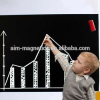 Soft Chalk Board Hold Magnets Sheet Ferrous Flexible Magnetic Blackboard