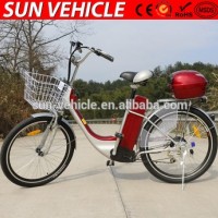 China Steel Frame 36V 250W 26'' Cheap Electric Bicycle