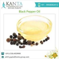 Digestive Black Pepper Oil Used To Add Spice And Sharpness In Cooking