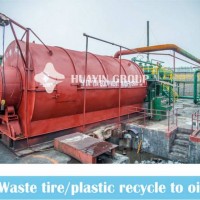 HUAYIN Brand Waste Plastic Refining To Oil Machine With High Oil Rate