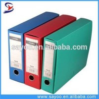 Colorful A4 FC PP Box File