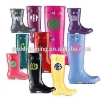 Personalized Monogramed Rain Boots
