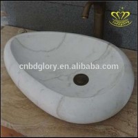 Natural Marble Stone Counter Top Hand Wash Basin Bathroom Sink