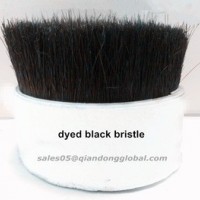 Hot 90% Tops Pig Black Boiled Bristle Of Brushes Raw Material