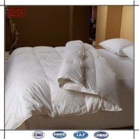 Microfiber Filling Economic 3 Star Hotel Used Duvets White Bed Comforter Set