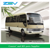 ZEV Similar Toyota Coaster Bus Price Mini Bus For Sale RHD  NG Power On Discount