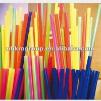 Disposable Colorful Straight Drinking Straw