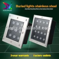1-36w Square/round Waterproof Outdoor Underground Lamps Led Buried Lights Led Ground Buried Lighting