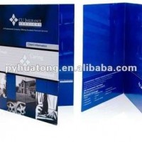 A4 Two Pocket Paper Presentation Folder