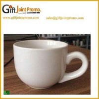 China Manufacturer Custom LOGO White Porcelain 11OZ Soup Cups/Ceramic Soup Mugs