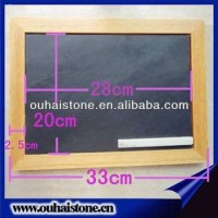 Natural Slate Writing Boards With Chalks Stone School Blackboard