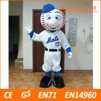 Hot Selling Super Soft Adult Mr Met Costume/ Met Mascot  Mascot Costume For Sale
