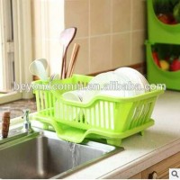 Double Kitchen Multifunctional Cupboard Drain Dish Rack/tableware Rack Water Filter Basket