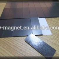 Flexible Rubber Craft Self Adhesive Square Sheet Magnet magnet Patch With Adhensive One Side