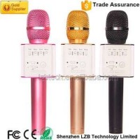 Best Seller Mini Karaoke Wireless Bluetooth Microphone Wireless Bluetooth Q9 Q7 Microphone For KTV
