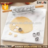 Kitchen White Marble Cutting Pastry Board Slab Thin Board