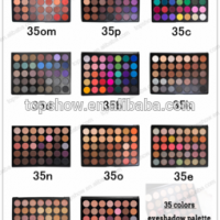 35 Colors Shimmer Matte Eye Shadow Makeup Eyeshadow Palette Beauty Make Up Set 35O 35P 35H 35N 35W 3