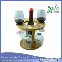 Standard And Professional Eco-friend Luxury Wholesale Bamboo Wine Rack